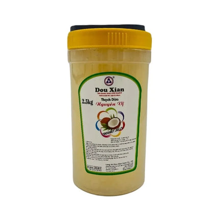 Thạch Dừa Hương Vải DouXian 2,5kg x 6 hộp