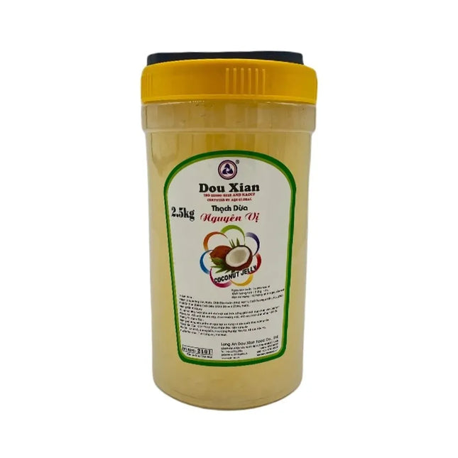 Thạch Dừa Hương Vải DouXian 2,5kg x 6 hộp