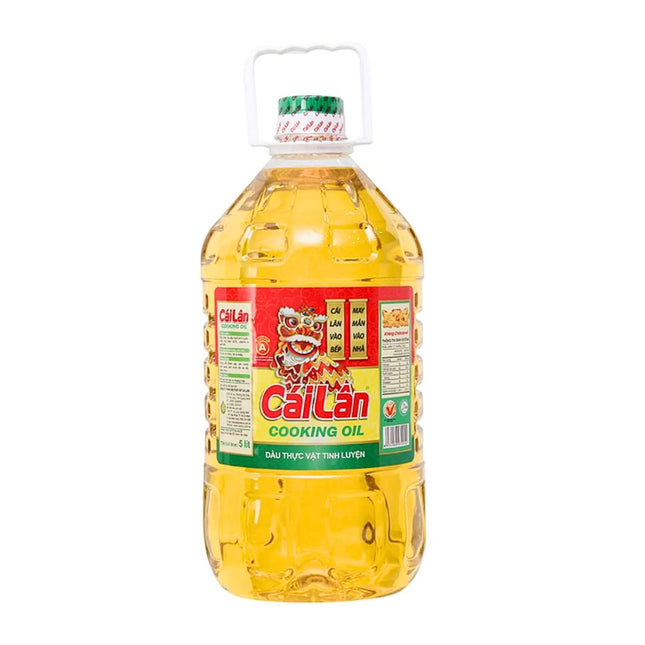 Dầu Ăn Thực Vật Cái Lân Can 5L x 4 Can