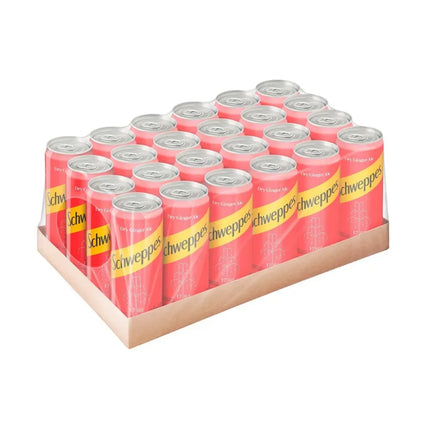 Thùng Schweppes Dry Ginger Ale 320ml x 24 lon