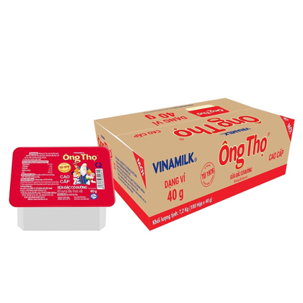 Sữa đặc vĩ Ông Thọ đỏ 40g x 180 hộp