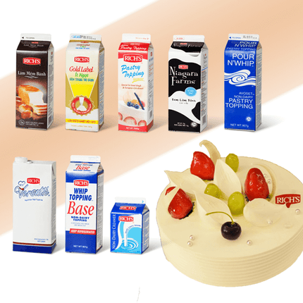 Kem Trang Trí Unsweet Pastry Topping 1000g