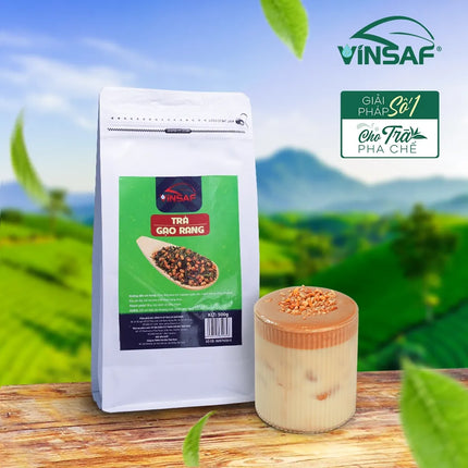 Trà Gạo Rang VinSaf 500g x 20 Gói