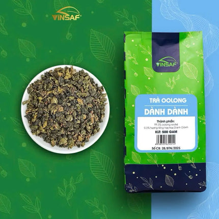 Trà Olong Dành Dành VinSaf 500g (20 Gói x Thùng)