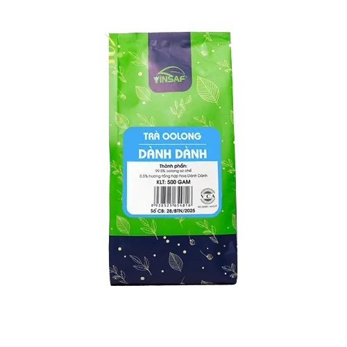 Trà Olong Dành Dành VinSaf 500g (20 Gói x Thùng)