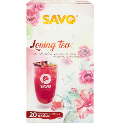 Trà Thảo Mộc Loving Tea Savo 20g (10 Túi x 2g) x Hộp