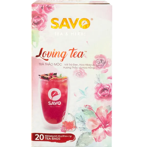 Trà Thảo Mộc Loving Tea Savo 20g (10 Túi x 2g) x Hộp