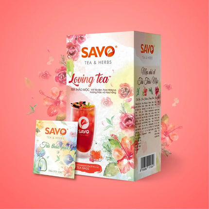 Trà Thảo Mộc Loving Tea Savo 20g (10 Túi x 2g) x Hộp
