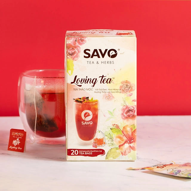 Trà Thảo Mộc Loving Tea Savo 20g (10 Túi x 2g) x Hộp