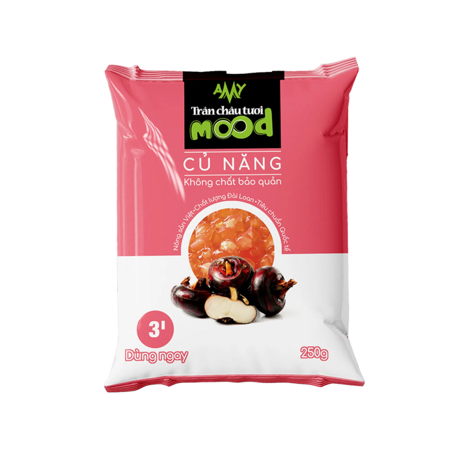 Trân Châu Tươi Củ Năng Mood 250g x 40 Gói