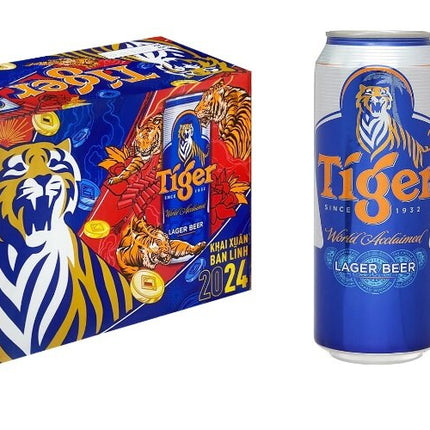 Bia Tiger (Nâu) 330ml x 24 Lon