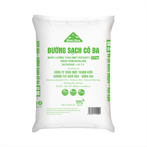 Đường Trắng Cô Ba Biên Hòa 12kg