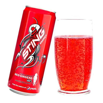 Nước ngọt Sting Dâu 320ml x 24 lon