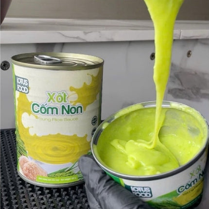 Xốt Cốm Non Lotus 560g x 12 Lon