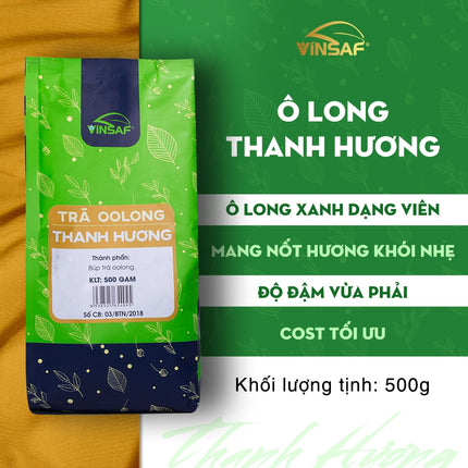 Trà Olong Thanh Hương VinSaf 500g (20 Gói x Thùng)