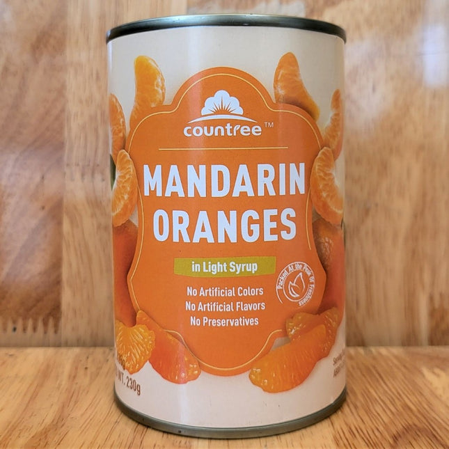 Quýt ngâm Countree Halves In Syrup 425g x 12 Lon