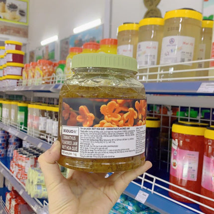 Mứt Hoa Mộc Tê Boduo 1kg x 12 Hộp