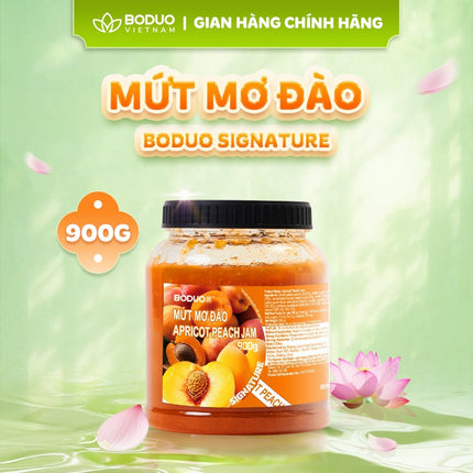 Mứt Mơ Đào Boduo Signature 900g x 12 Hộp