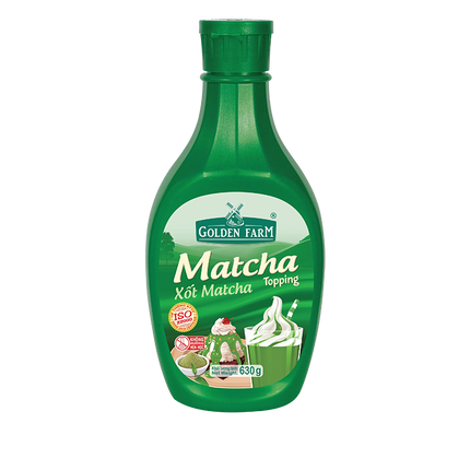 Topping Rasa Macha Sốt Matcha (Macha Topping) Golden Farm 630 g – THE HILL STORE