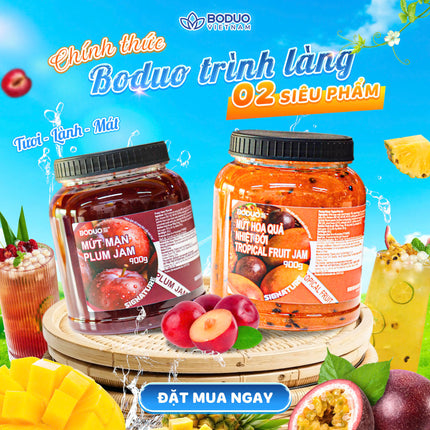 Mứt Mận Boduo Signature 900g x 12 Hộp